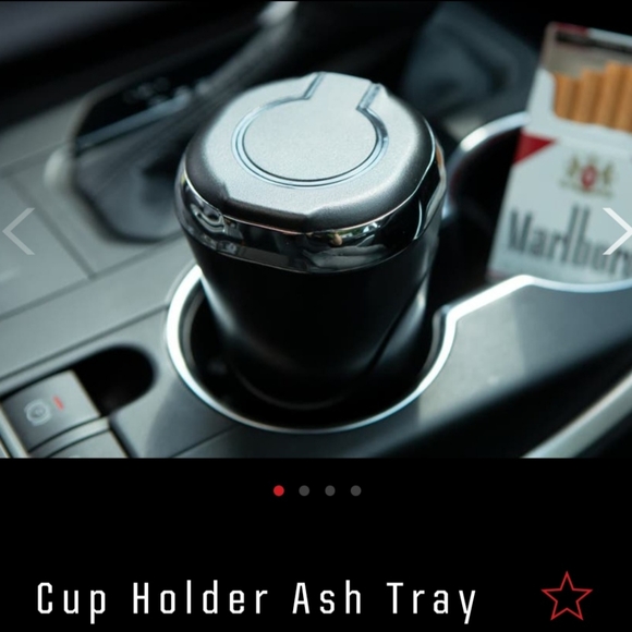 ‼️SOLD‼️ Cup Holder Ashtray/Cigarette Ashtray/LED Ashtray - Picture 3 of 5